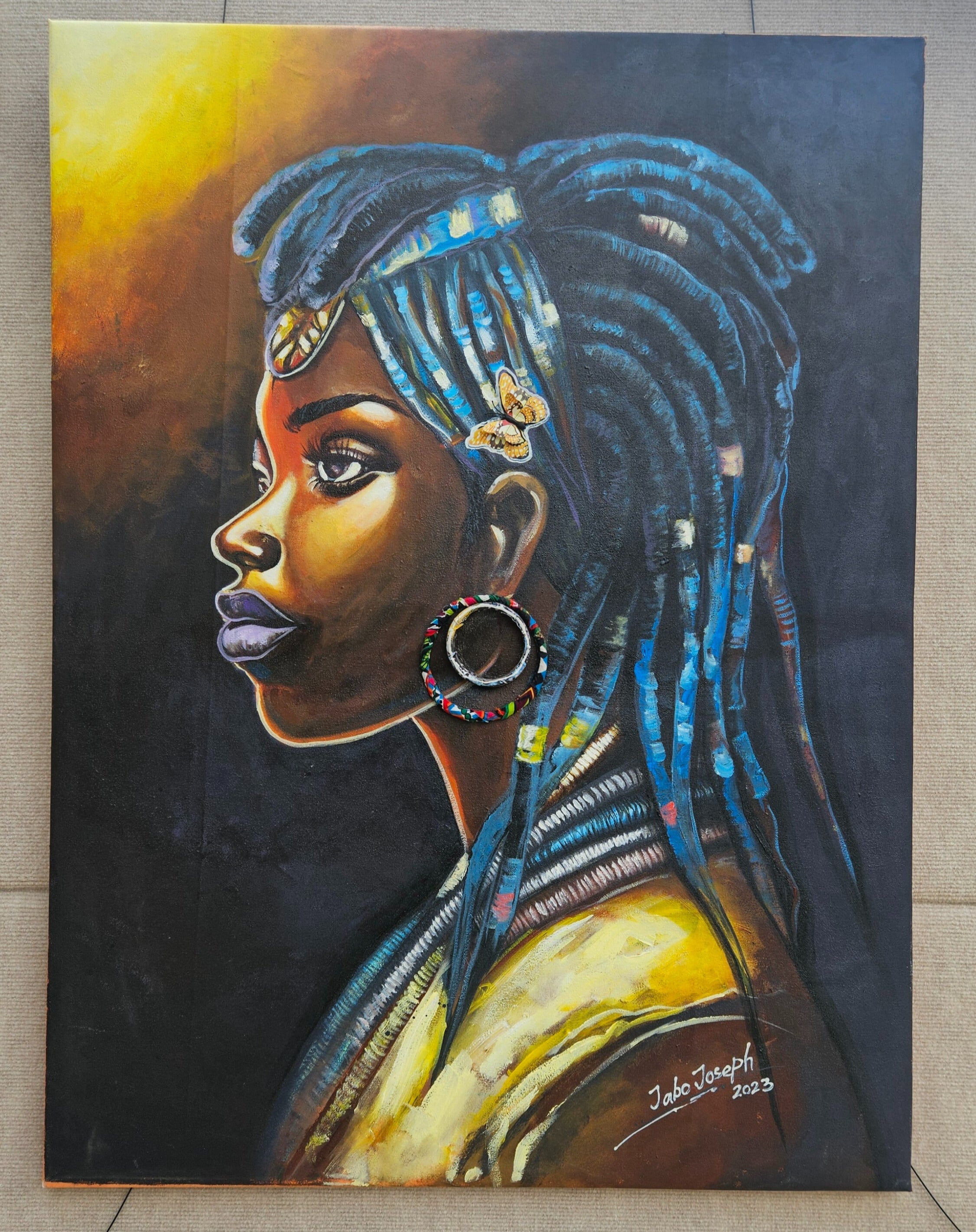 "Butterfly Hoop" (2023)