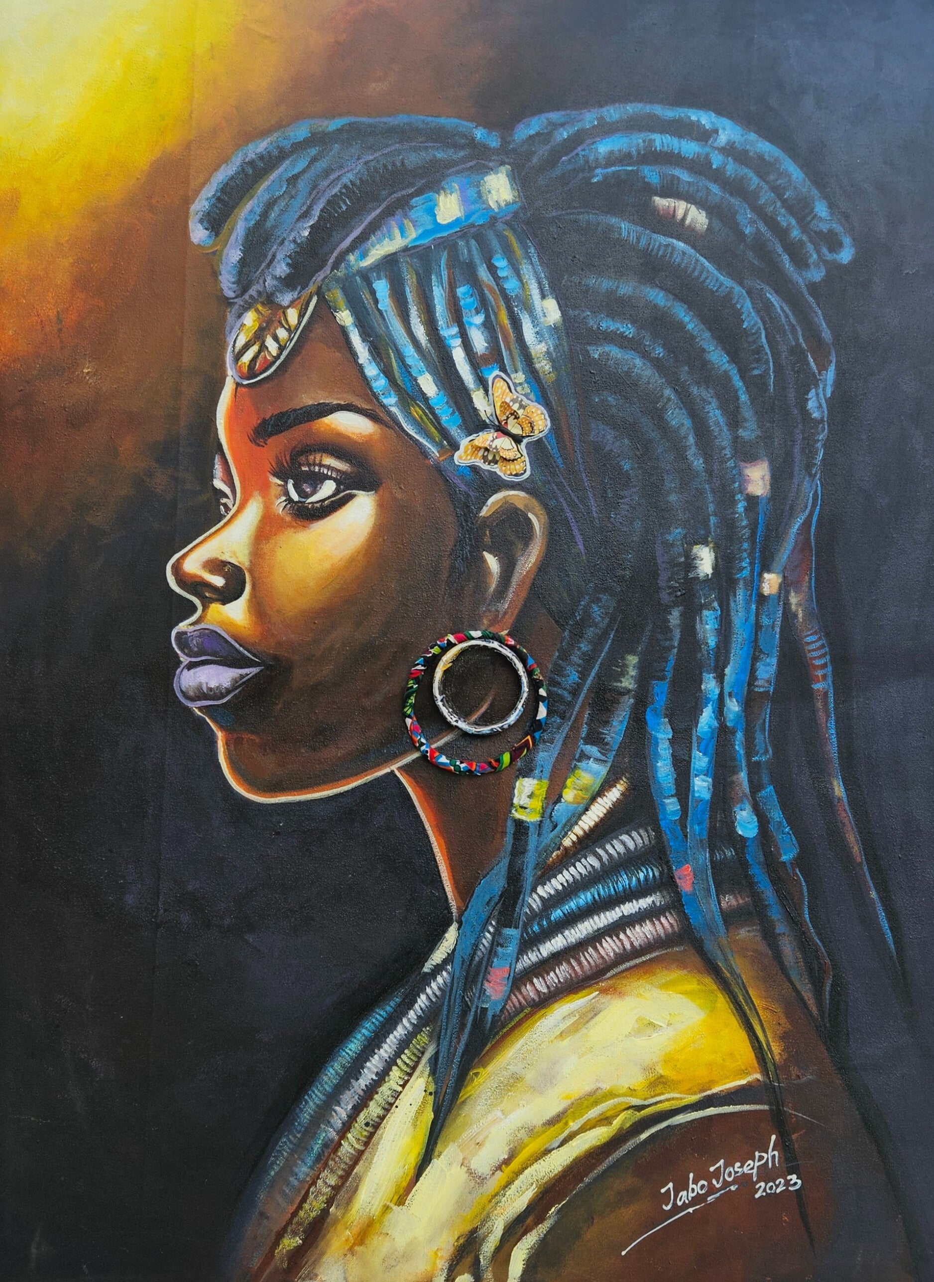 "Butterfly Hoop" (2023)